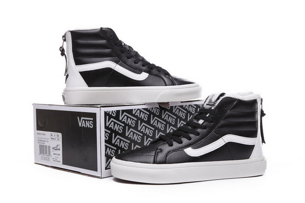 Vans High Top Shoes Lined with fur--030